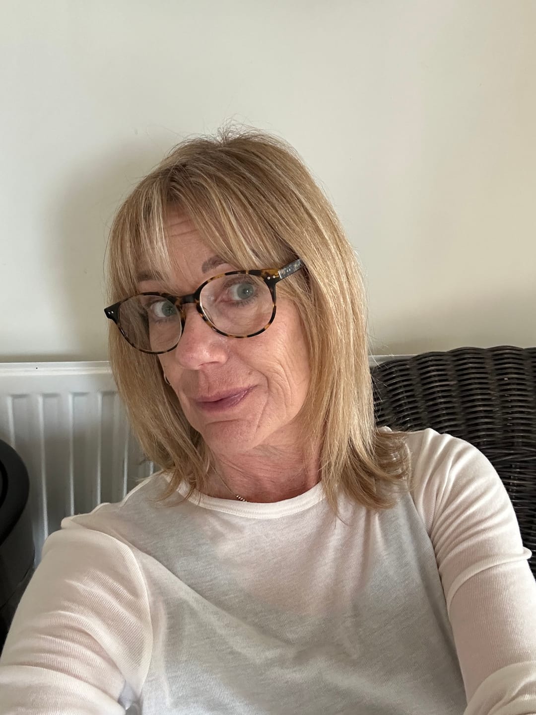 Customer photo review of At-home keratin treatment kit