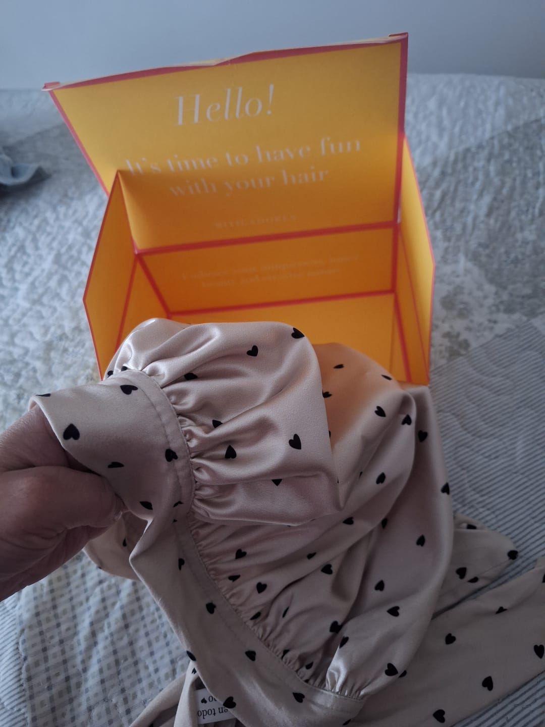 Customer photo review of Gorros para Dormir