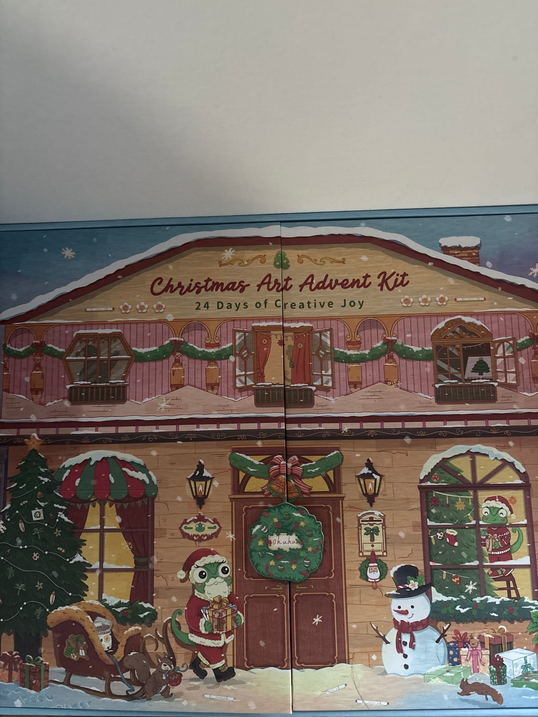 Customer photo review of Ohuhu Christmas Advent Calendar 2026, 24 Days Countdown Gift Kit
