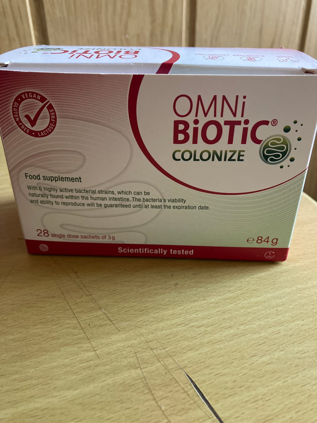 Customer photo review of OMNi-BiOTiC® COLONIZE