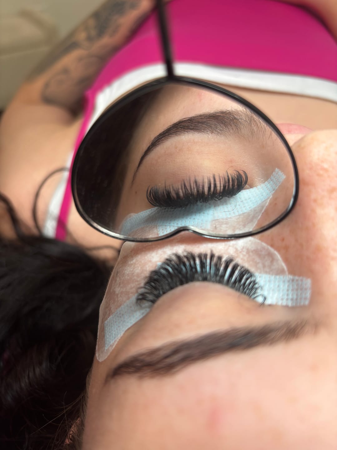 Customer photo review of VEYESINC Cashmere Lashes - 0.05MM