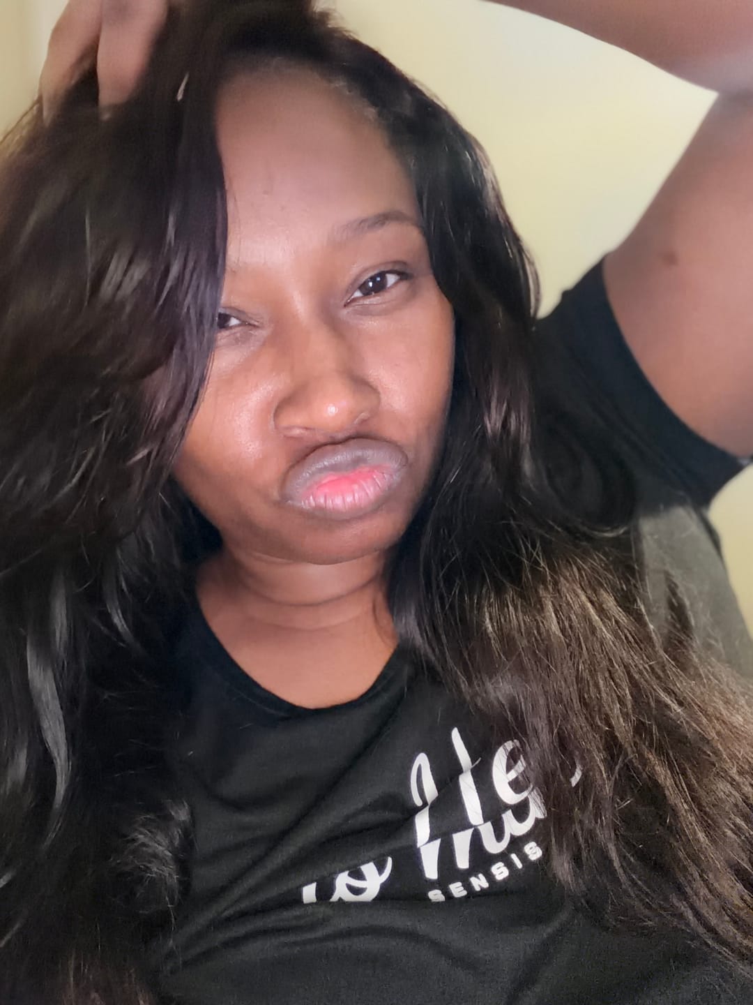 Customer photo review of Raw Indian Wavy Hair
