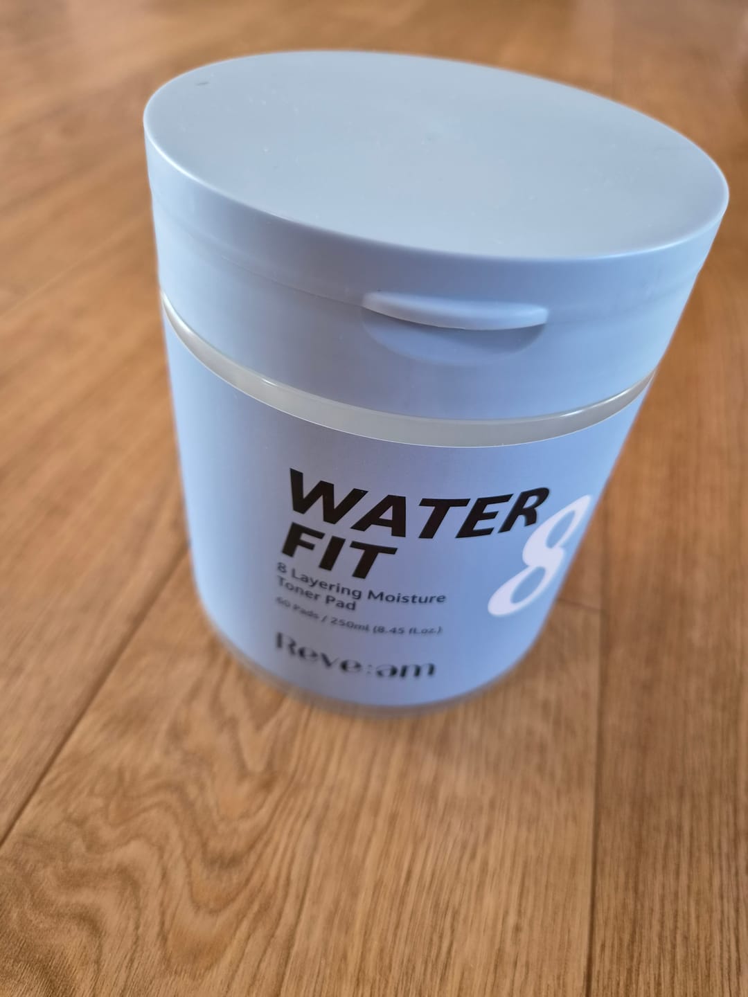 Customer photo review of Reve:am Water-Fit 8-Layer Moisture Pad 60ea