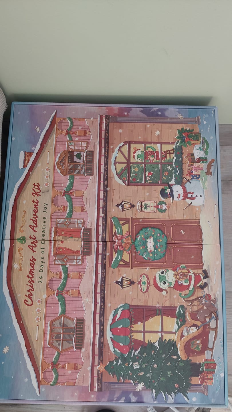 Customer photo review of Ohuhu Christmas Advent Calendar 2026, 24 Days Countdown Gift Kit