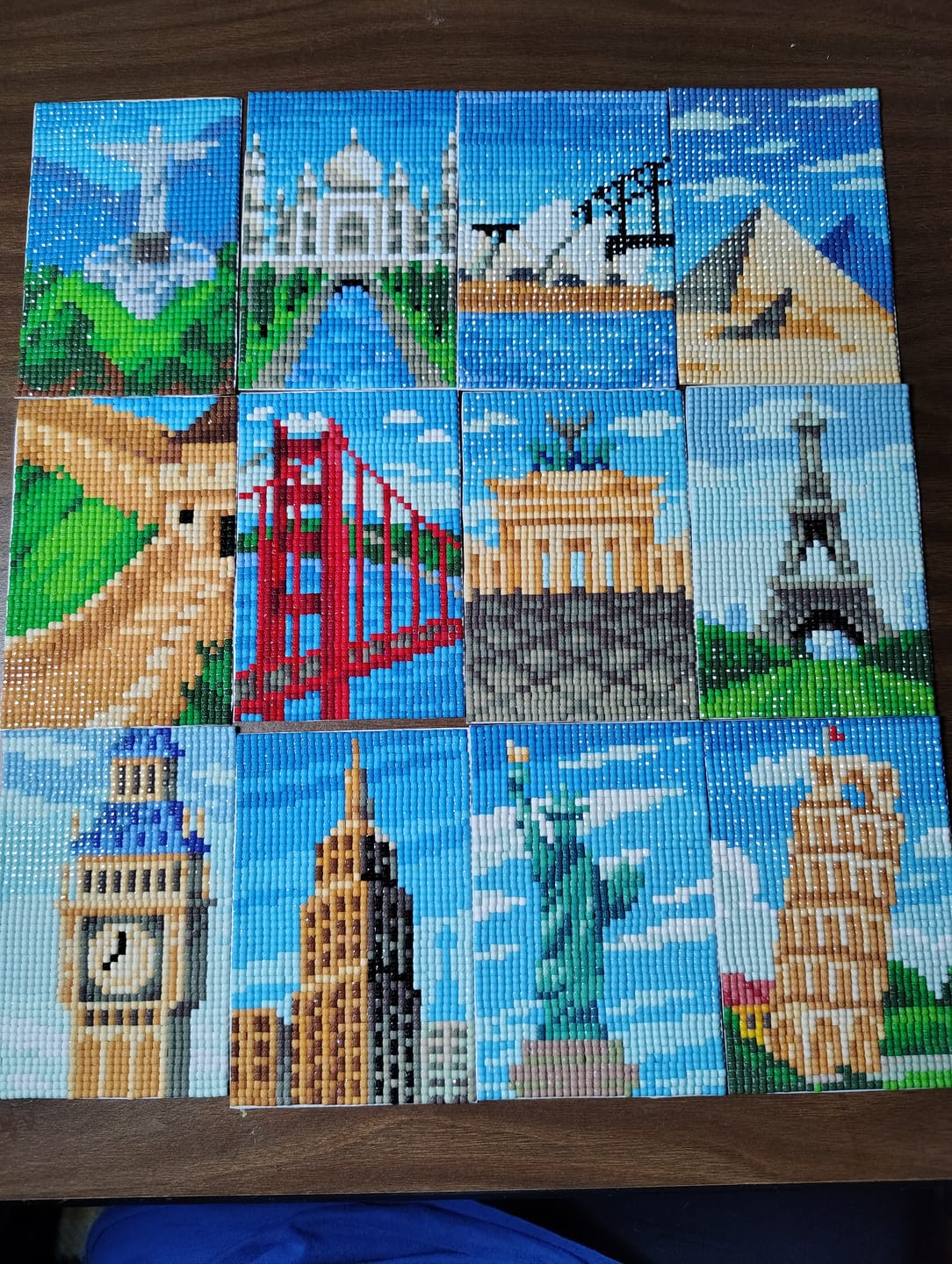 Customer photo review of Landmarks Set No. 1