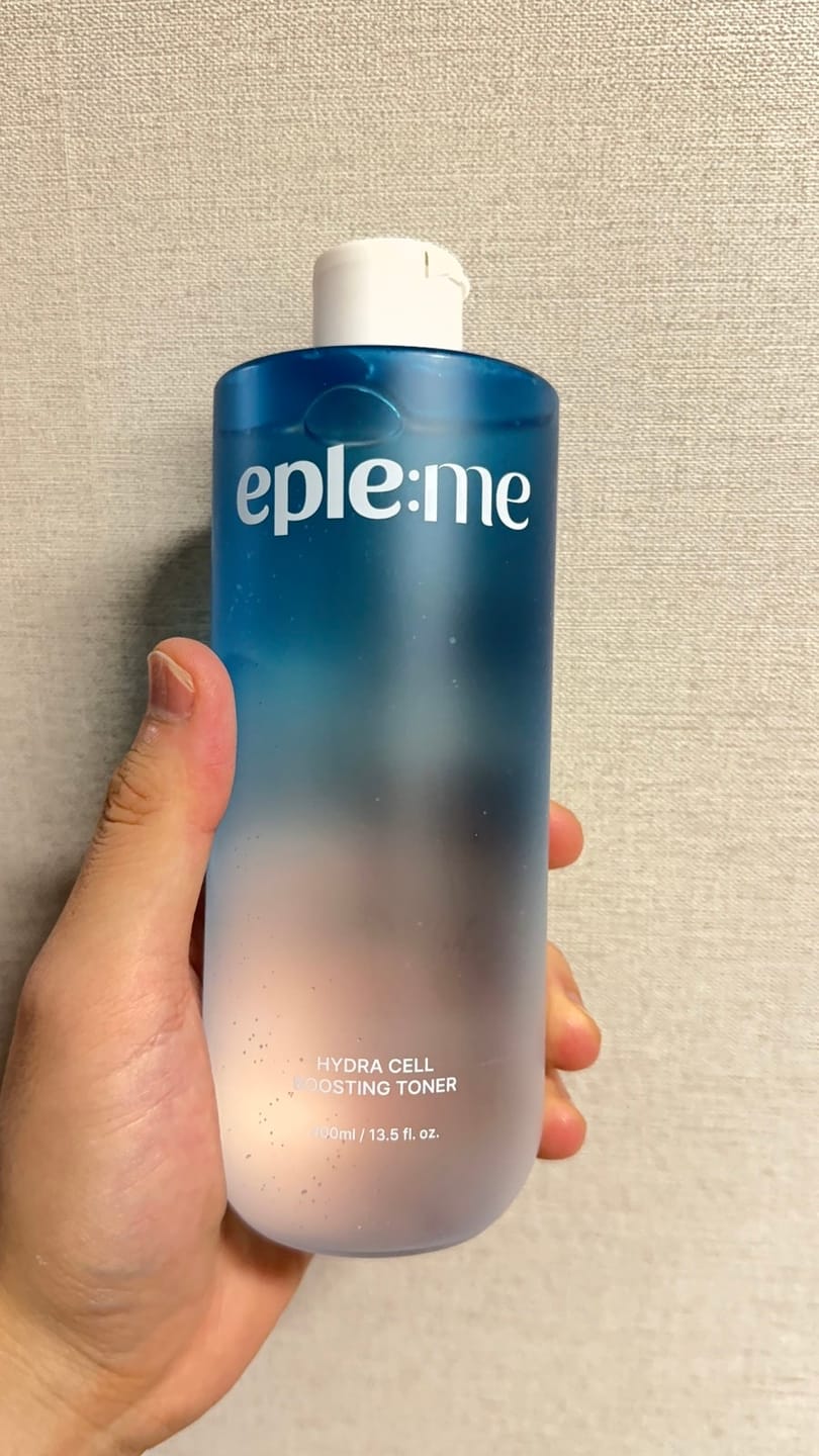 Customer photo review of eple:me Hydra Cell Boosting Toner 400ml