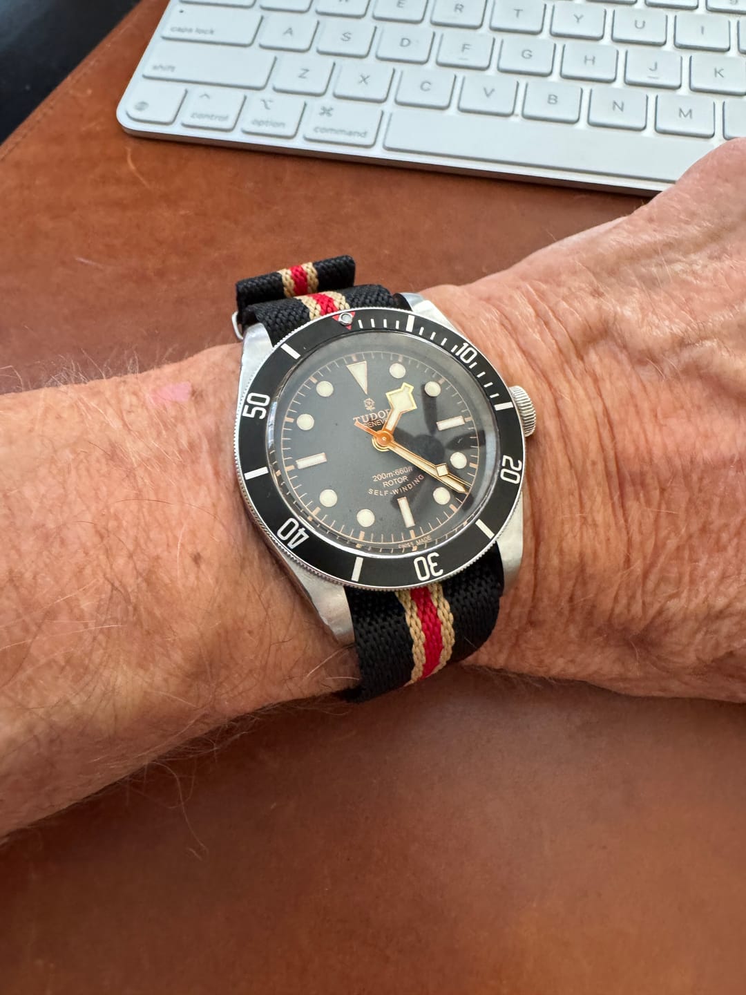 Customer photo review of Knit Weave - Burnout Black