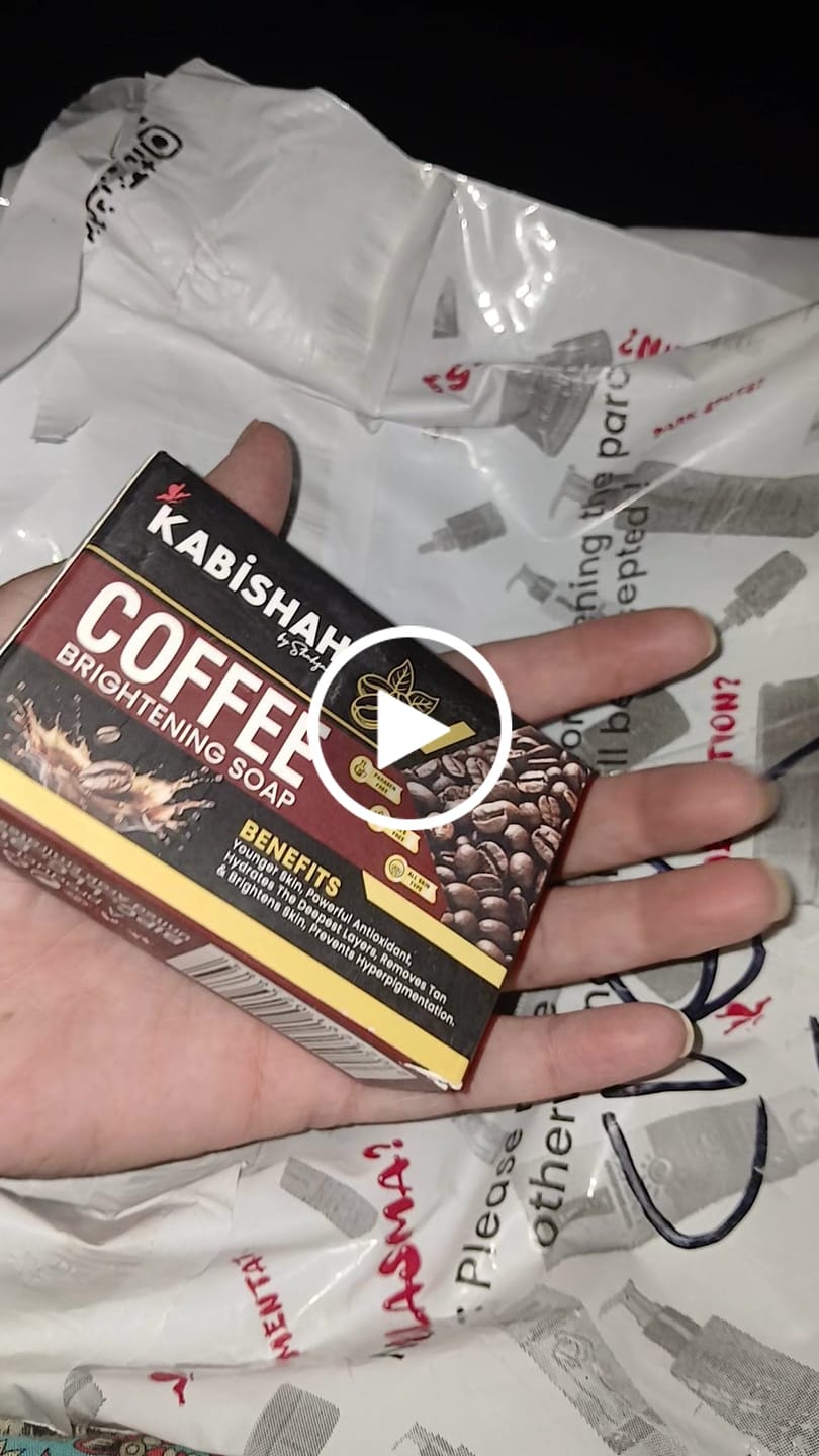 Customer video review of Coffee Brightening Soap