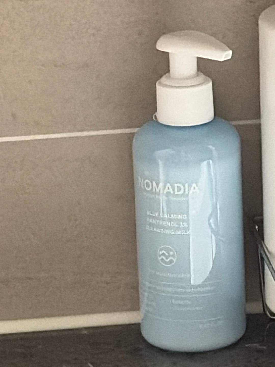 Customer photo review of Nomadia Blue Calming Panthenol 1% Cleansing Milk 190ml