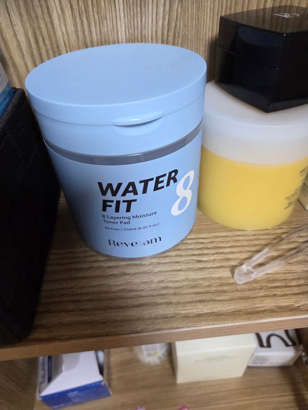 Customer photo review of Reve:am Water-Fit 8-Layer Moisture Pad 60ea