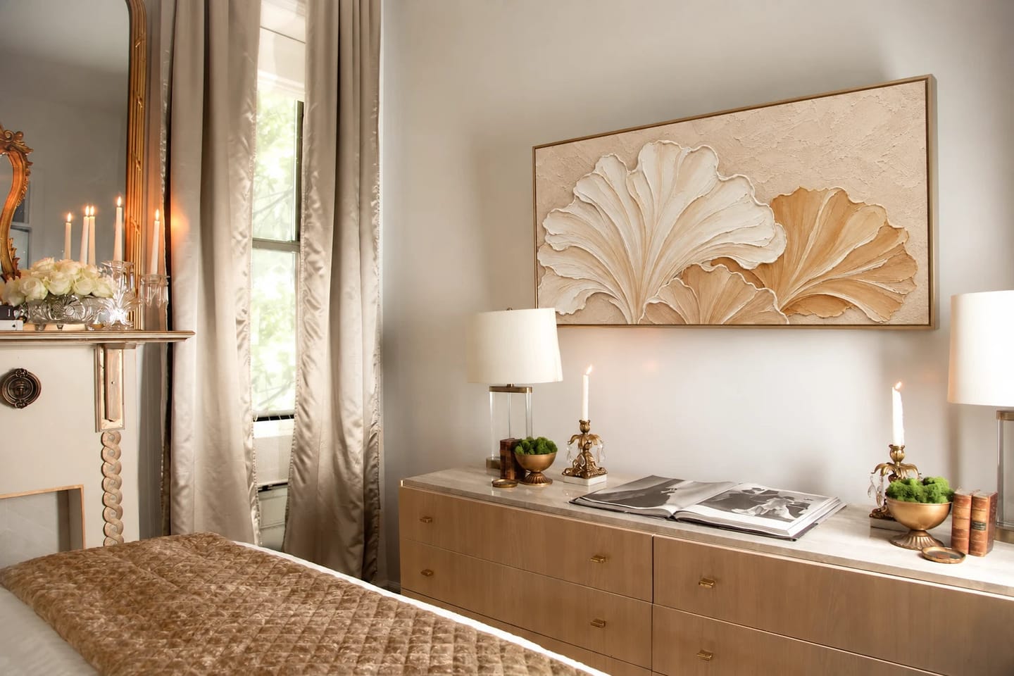 Customer photo review of Textured & Impasto Art | Sculpted Petal Harmony
