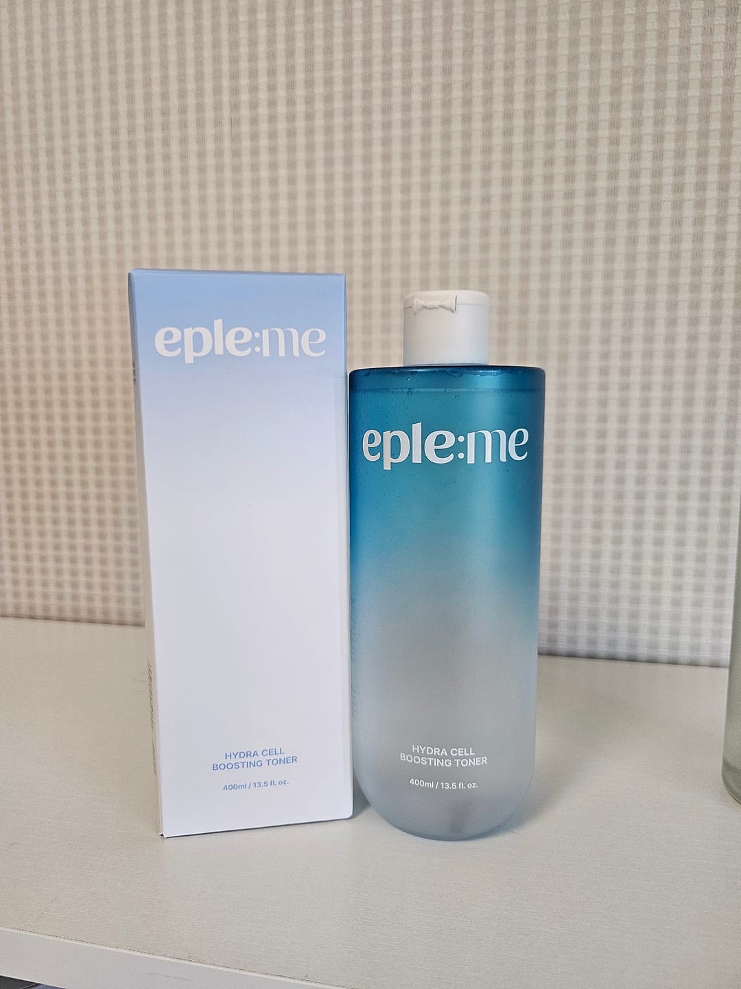 Customer photo review of eple:me Hydra Cell Boosting Toner 400ml