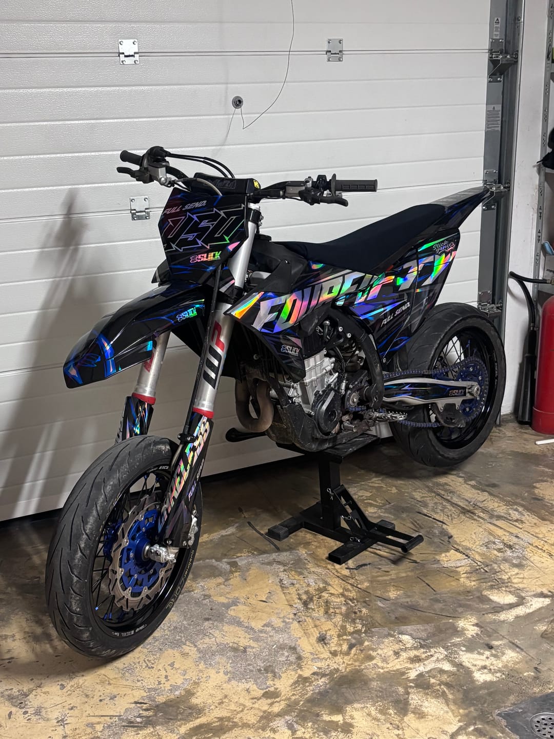 Customer photo review of Full Holographic Chrome