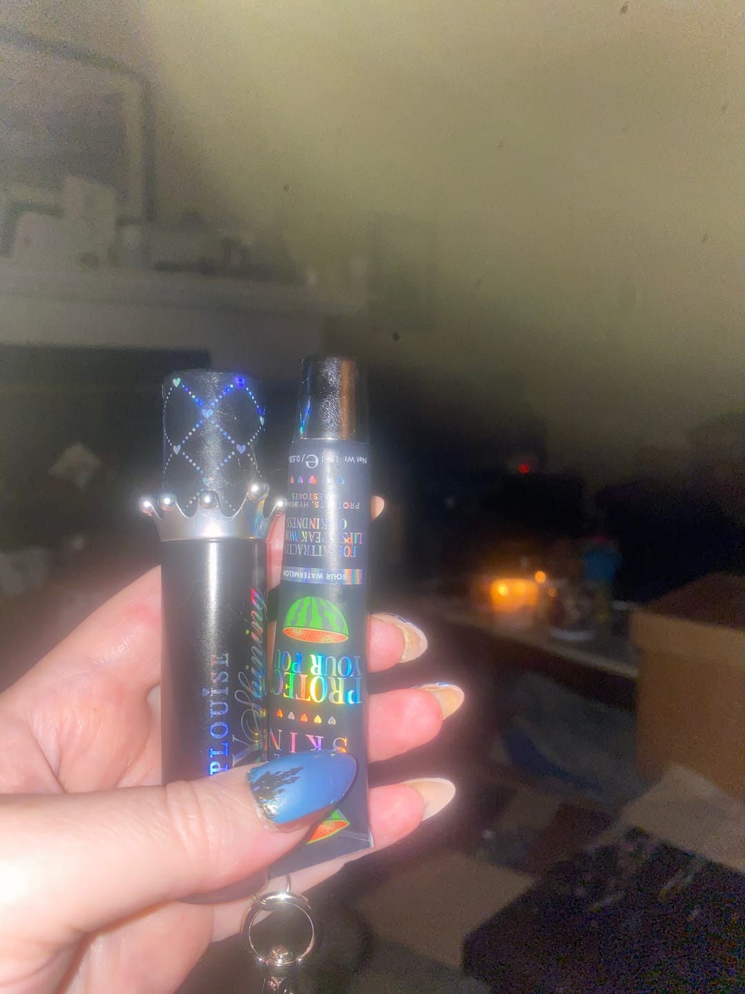 Customer photo review of Halloween Bad Bitch Energy Lip Trio