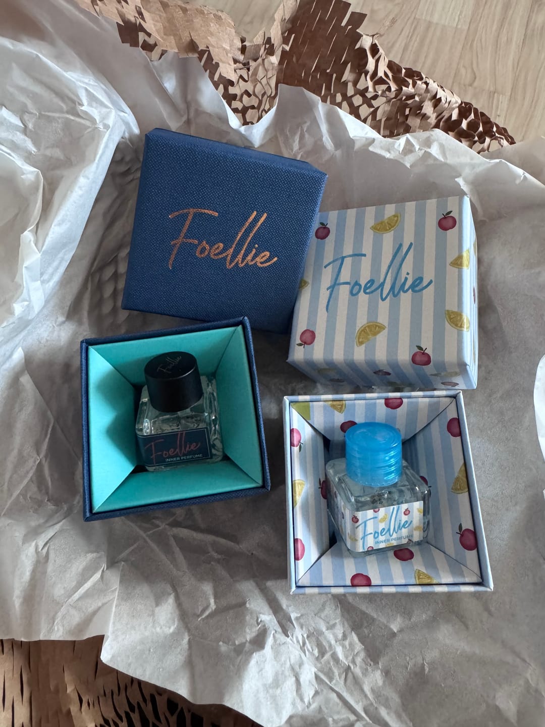 Customer photo review of Foellie Eau de Bijou Feminine Inner Perfume 5ml