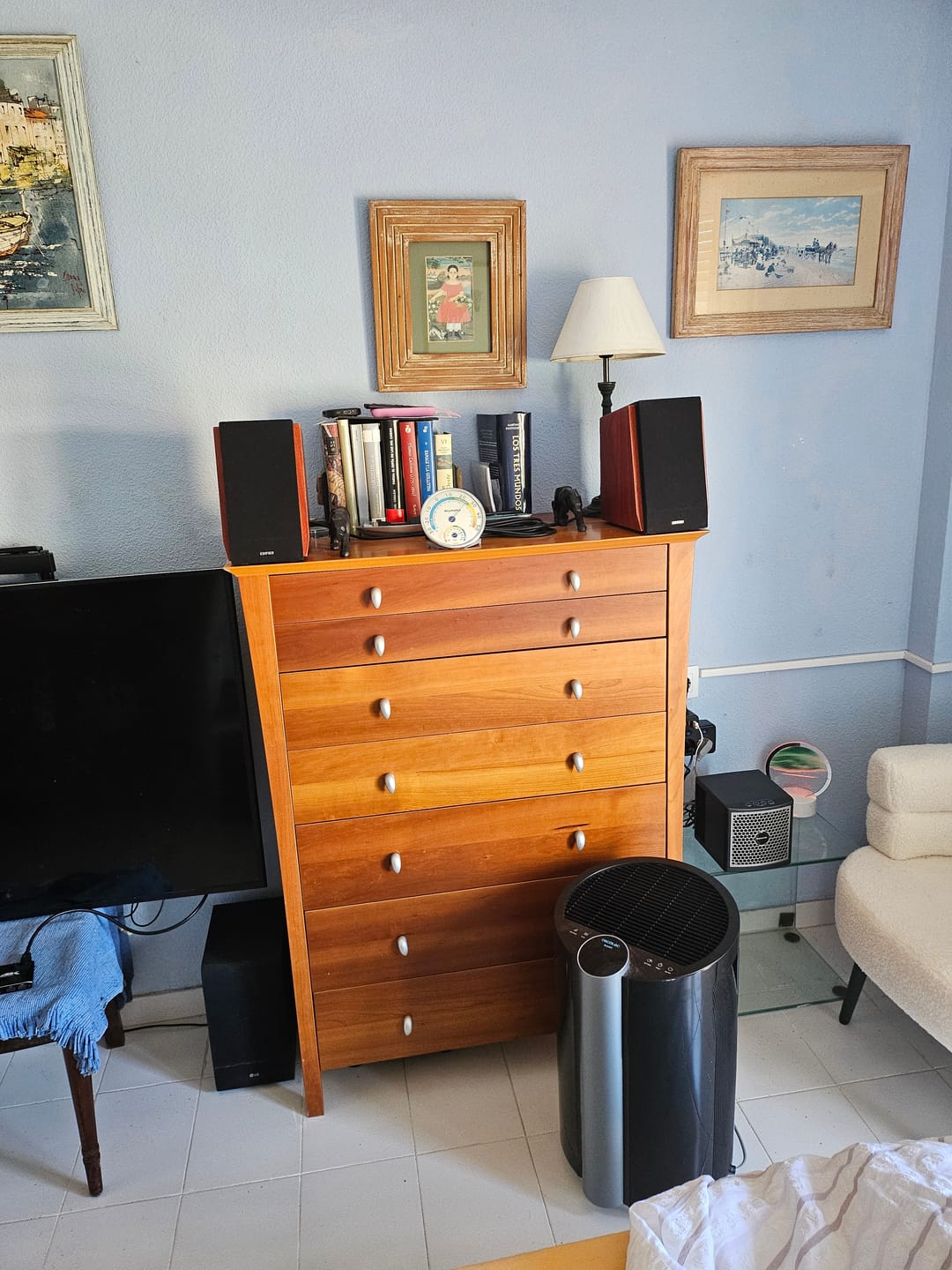 Customer photo review of R1700BTs Bluetooth Bookshelf Speakers