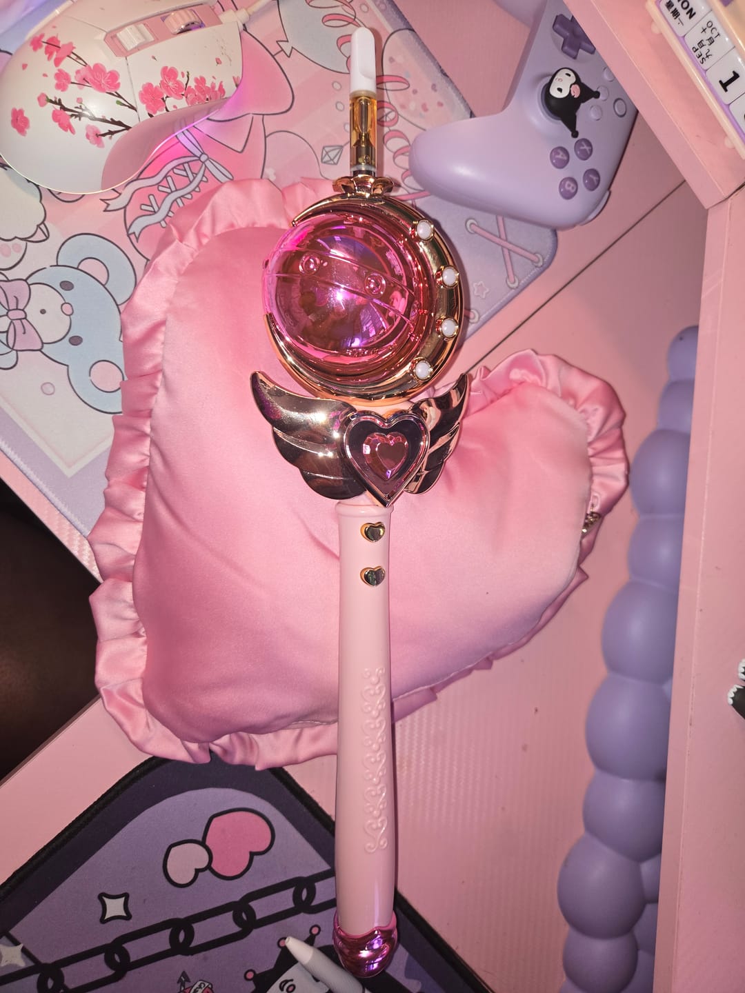 Customer photo review of Moon Wand Cart Battery (Limited Edition)