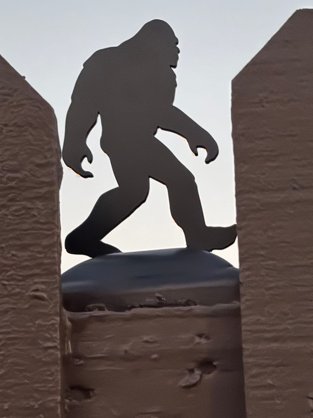 Customer photo review of Bigfoot Walking Post Cap (Multiple Post Sizes Available)