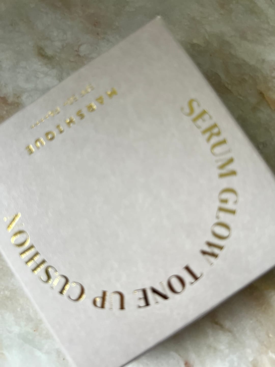 Customer photo review of MARSHIQUE Serum Glow Tone-up Sun Cushion SPF50+/PA++++ 12g