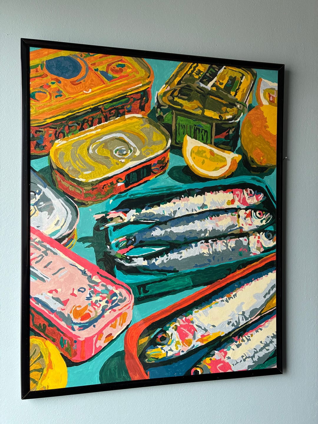 Customer photo review of Sardinian Natur Morte | Paint by Number