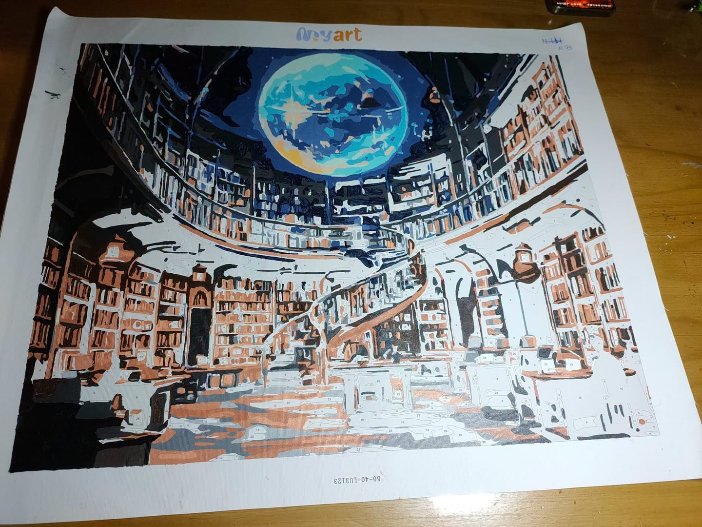 Customer photo review of Cosmic Library