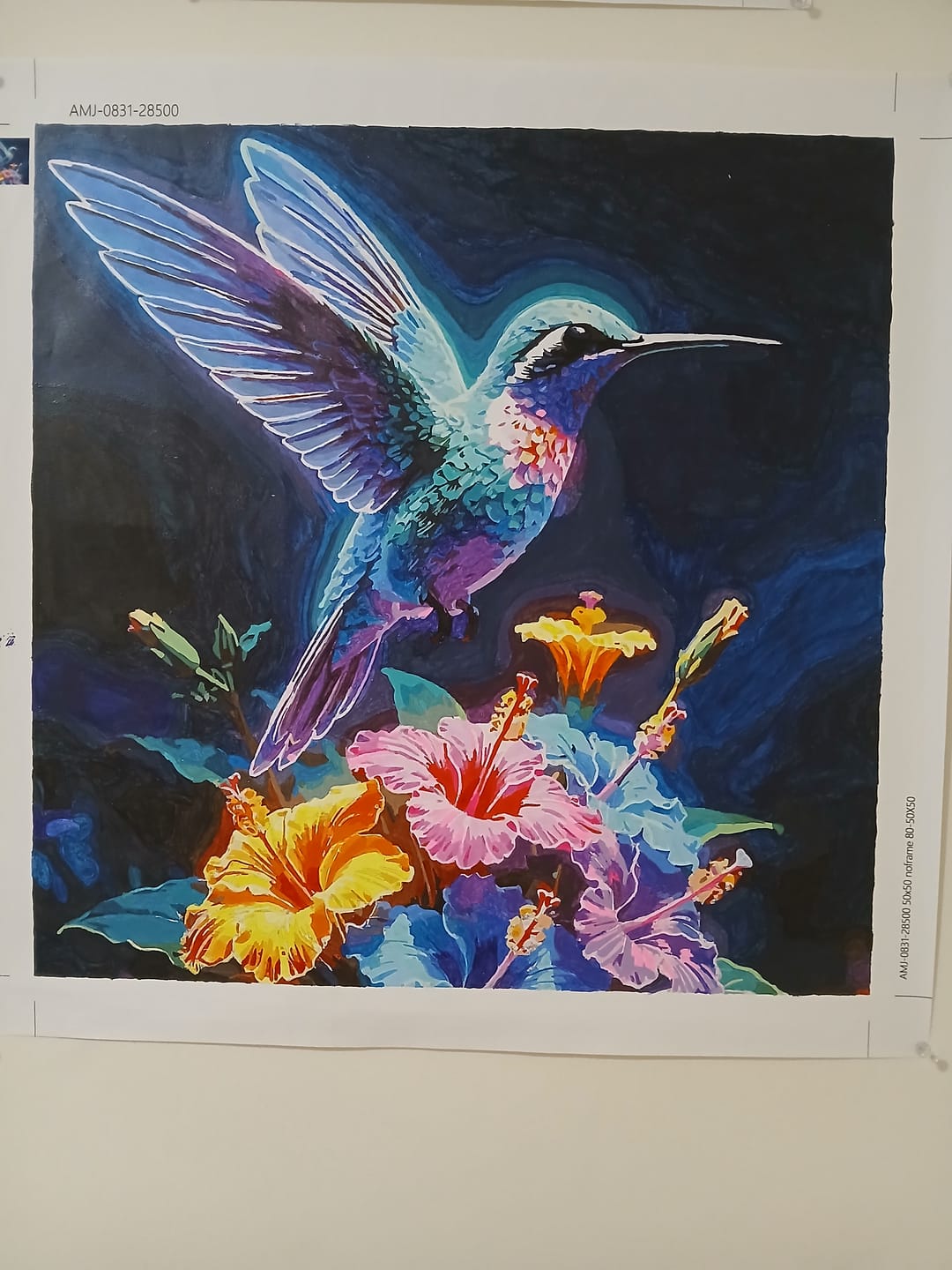 Customer photo review of Pet Custom Paint by Numbers