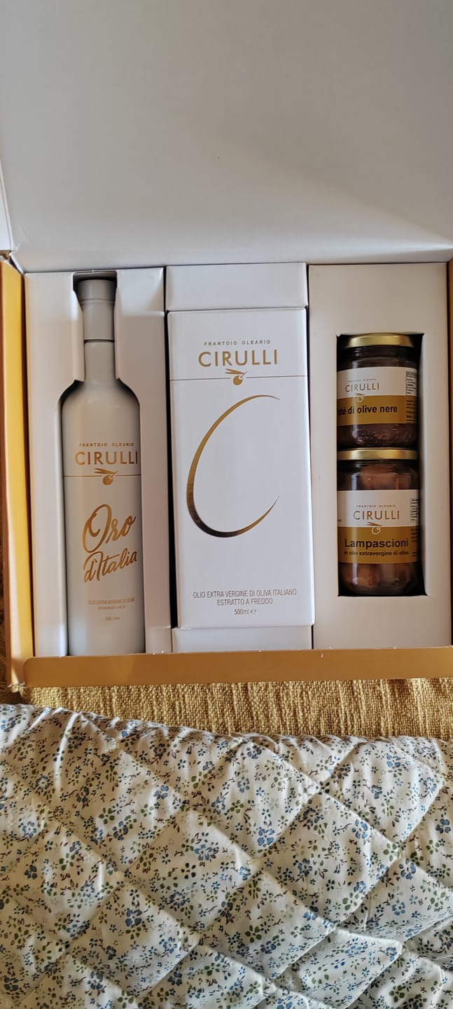 Customer photo review of Offerta 1 Valigetta da 3 bottiglie di olio extravergine Biologico • 750ml