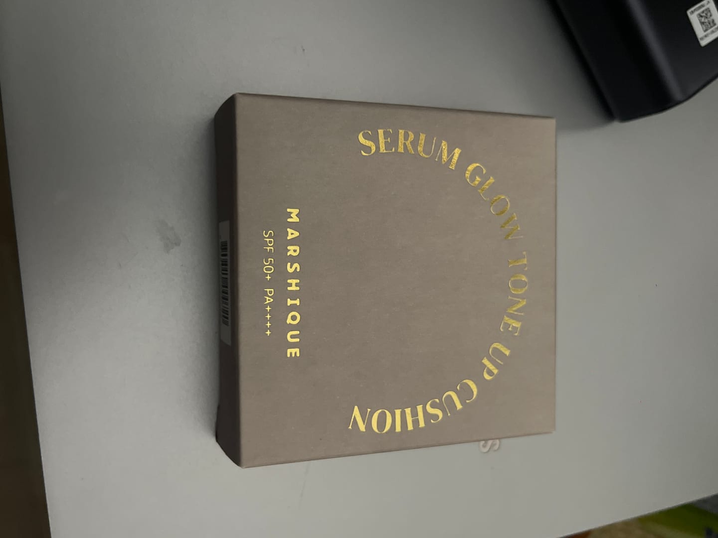 Customer photo review of MARSHIQUE Serum Glow Tone-up Sun Cushion SPF50+/PA++++ 12g