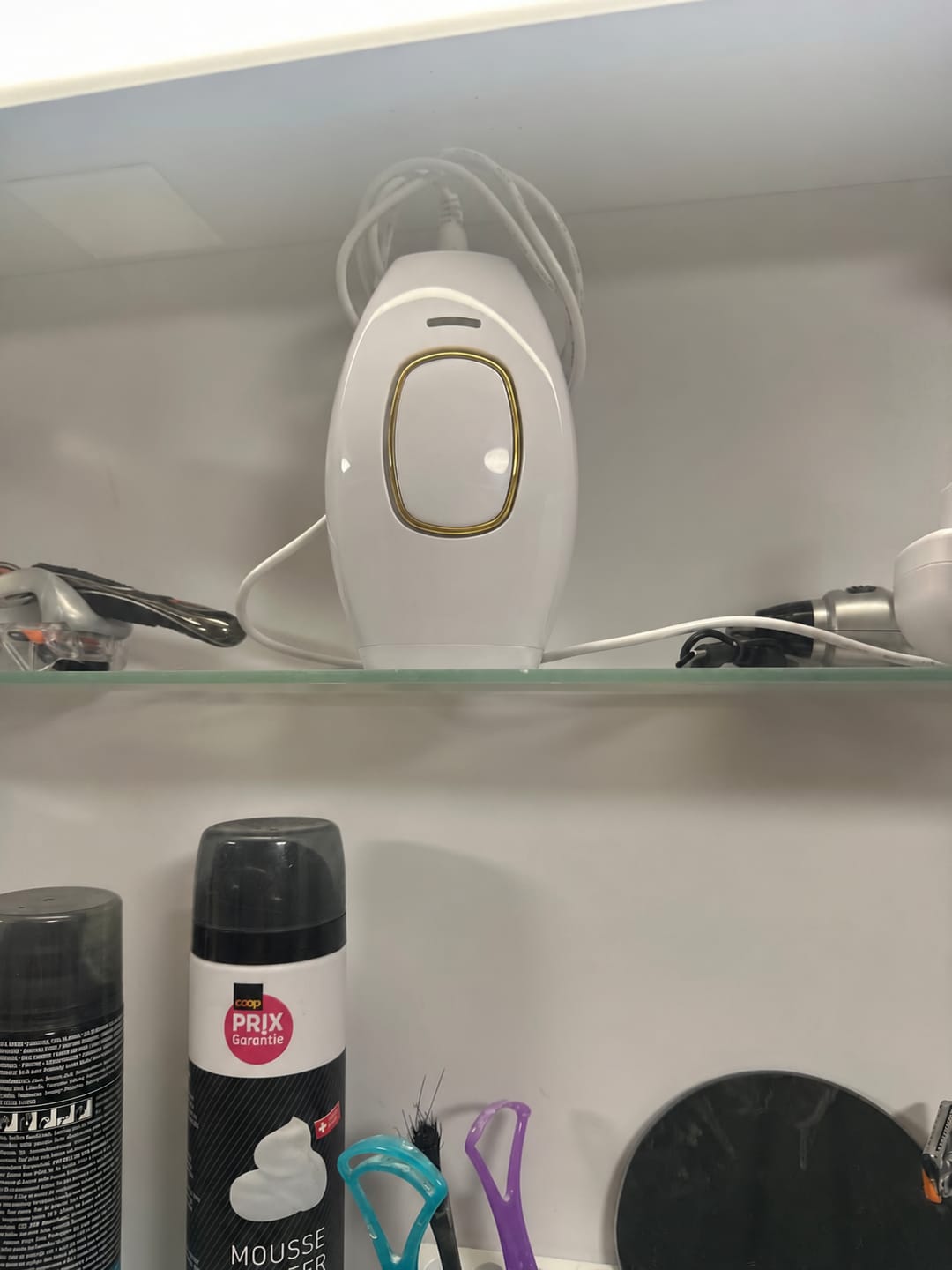 Customer photo review of Voise IPL hair removal device IT