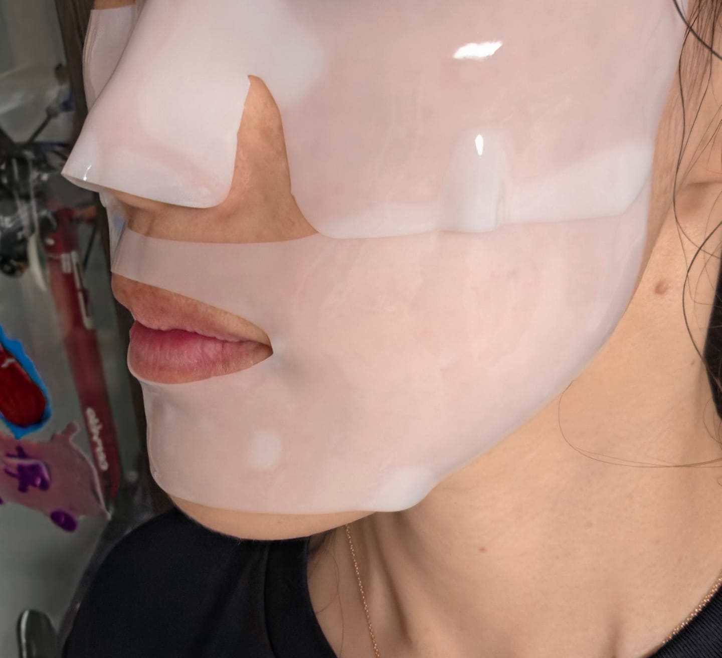 Customer photo review of TOWBTOWB Perfect Collagen Mask 32g