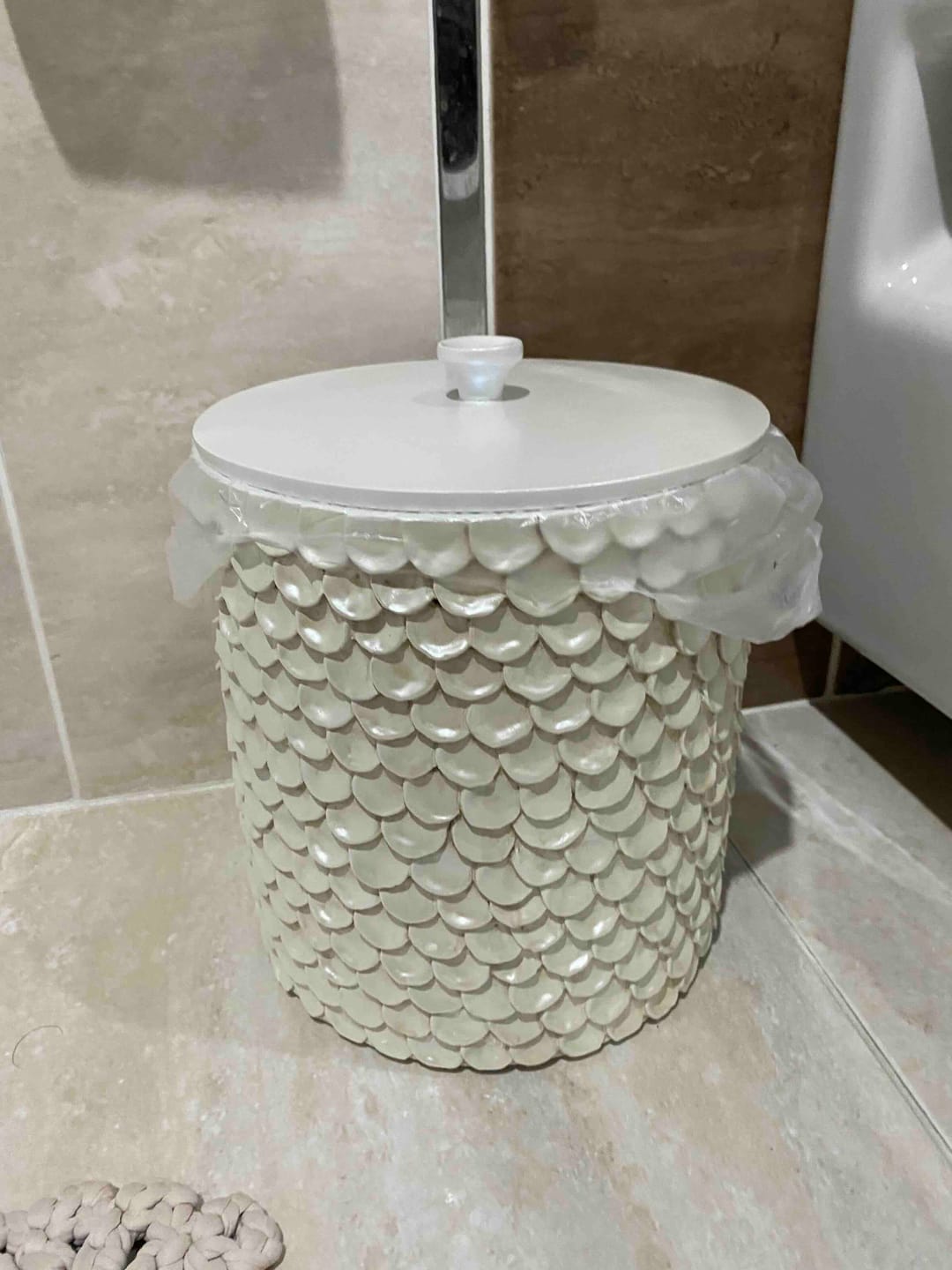 Customer photo review of Lindy 5 Parça Banyo Seti Pearl