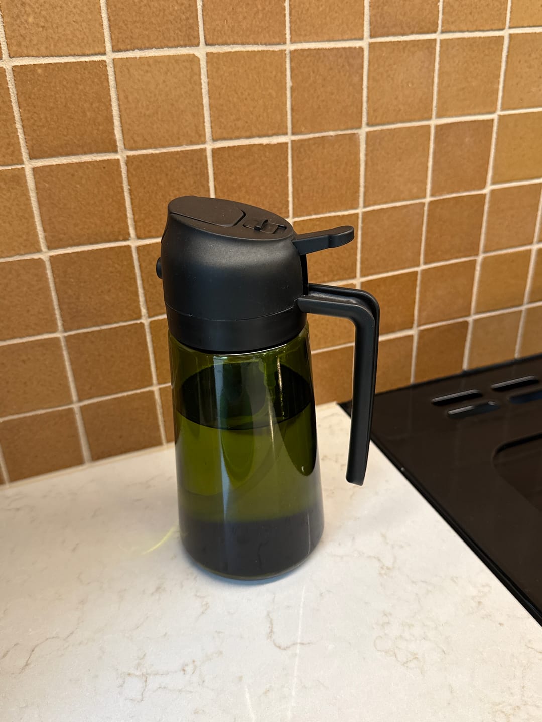 Customer photo review of 2 in 1 Oil Dispenser