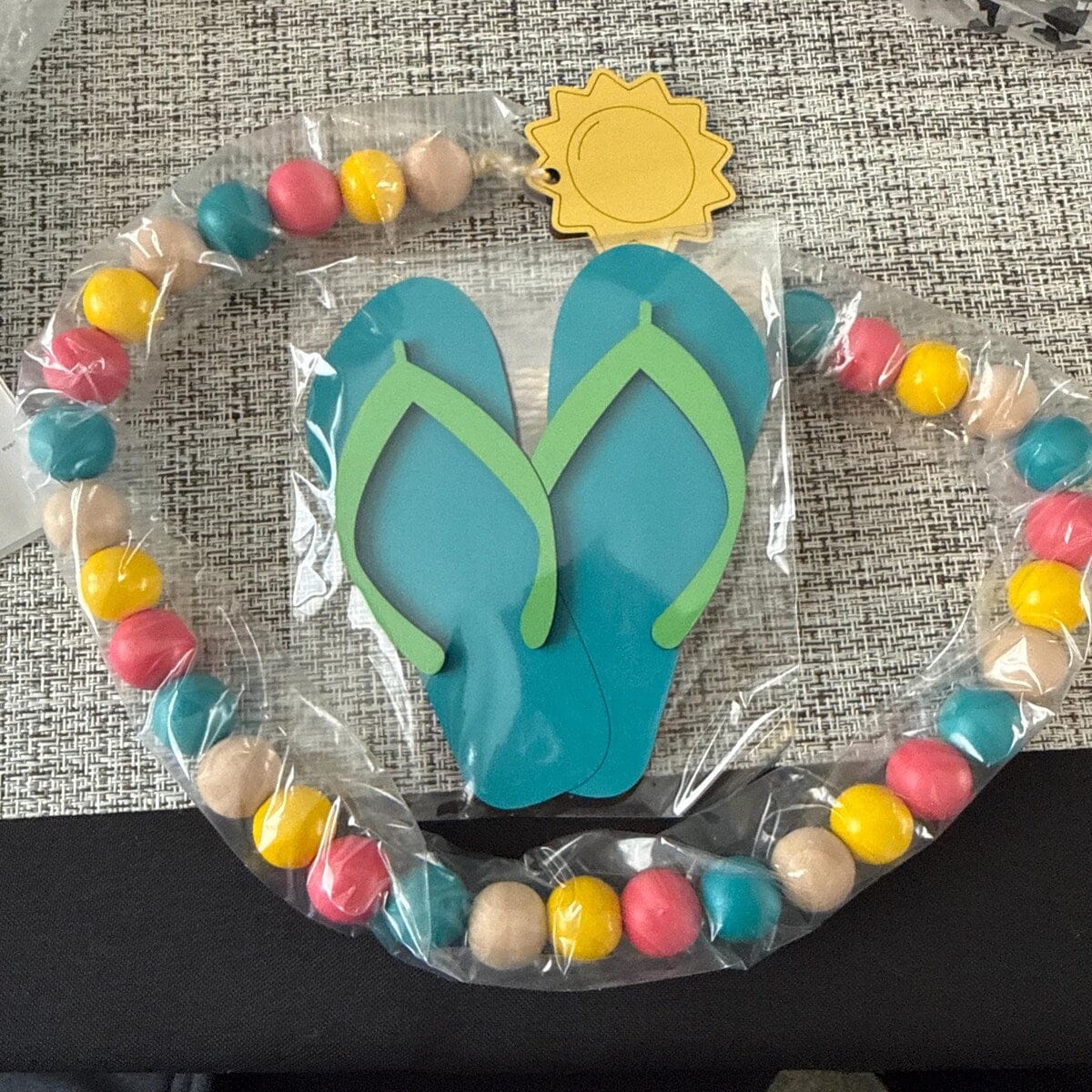 Customer photo review of Pool/Summer Themed Tiered Tray Decor Bundle