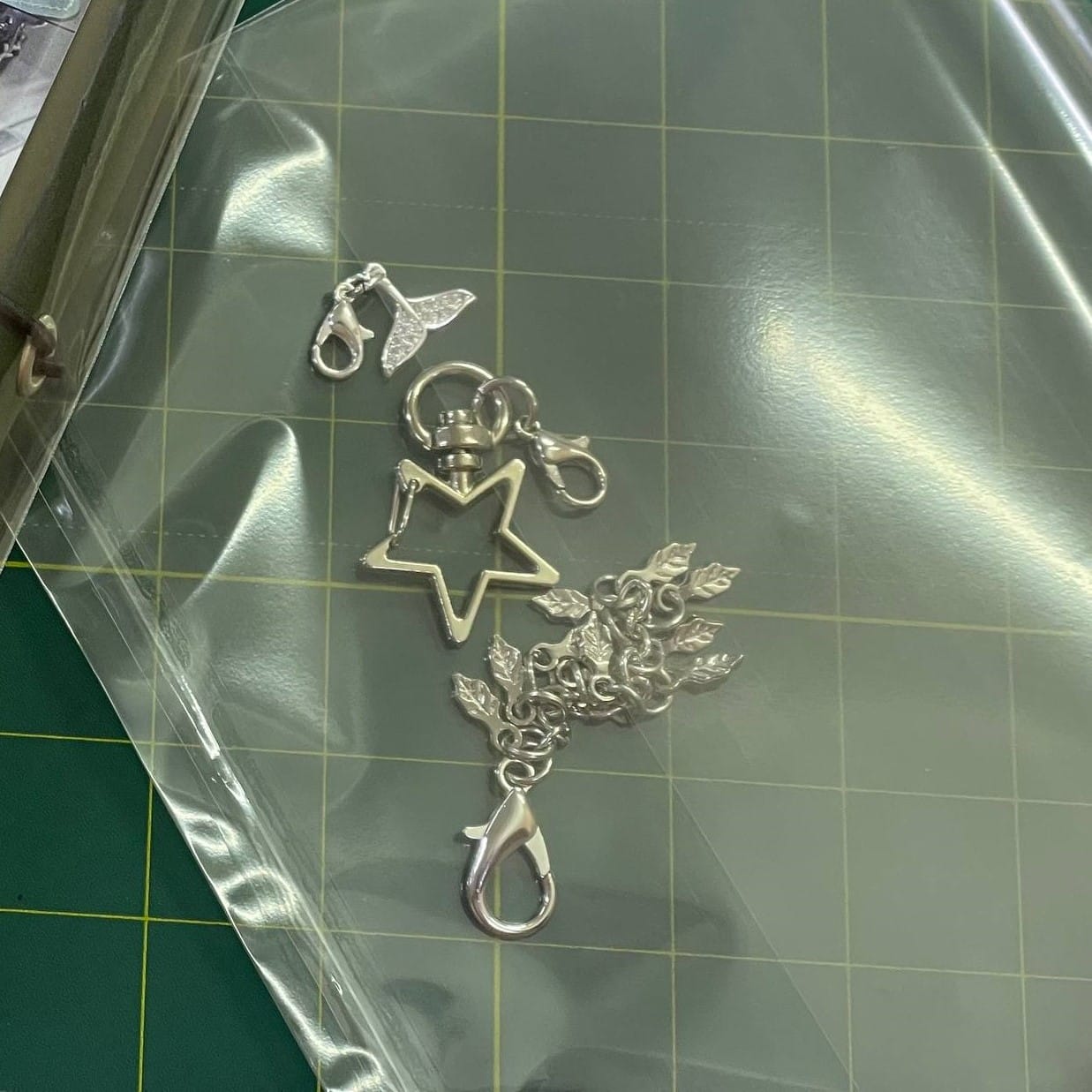 Customer photo review of Set of 3 Mystery Charms