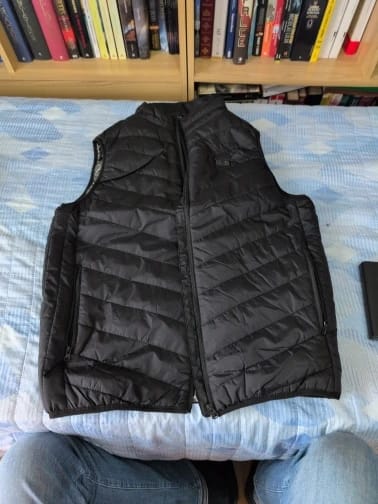 Customer photo review of Heizweste 2.0 mit 9 Heizzonen