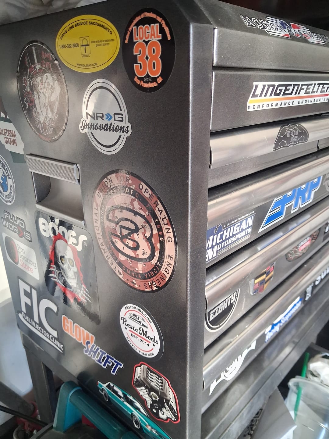 Customer photo review of Calypso Foxbody Sticker Sheet 8.5"x11"