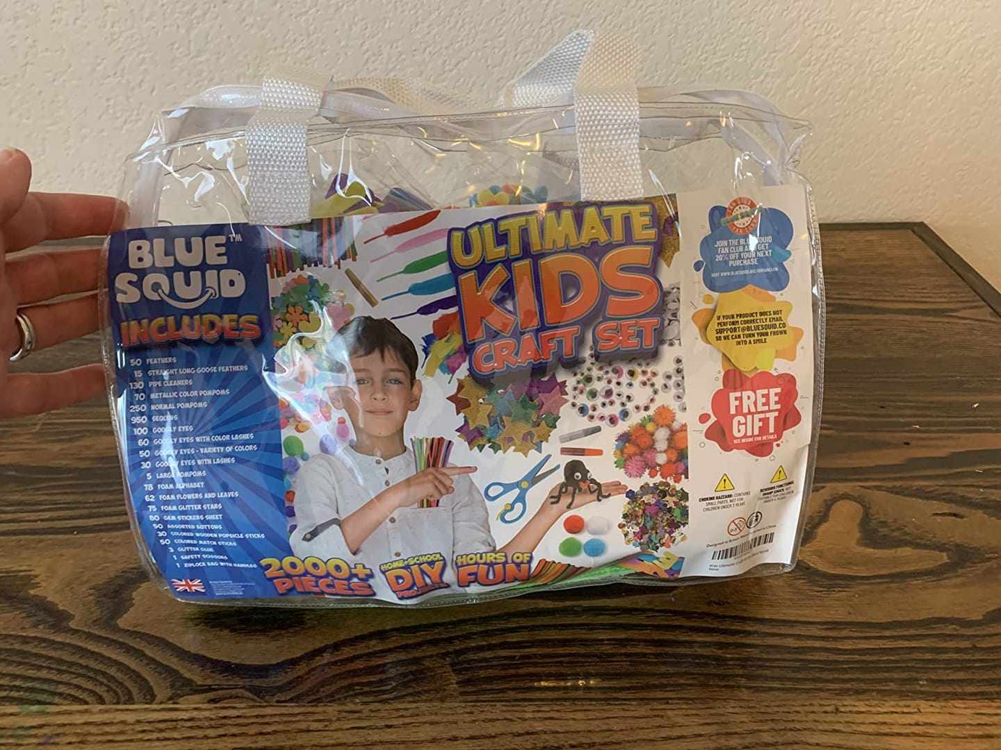 Customer photo review of Blue Squid Essential Craft Kit