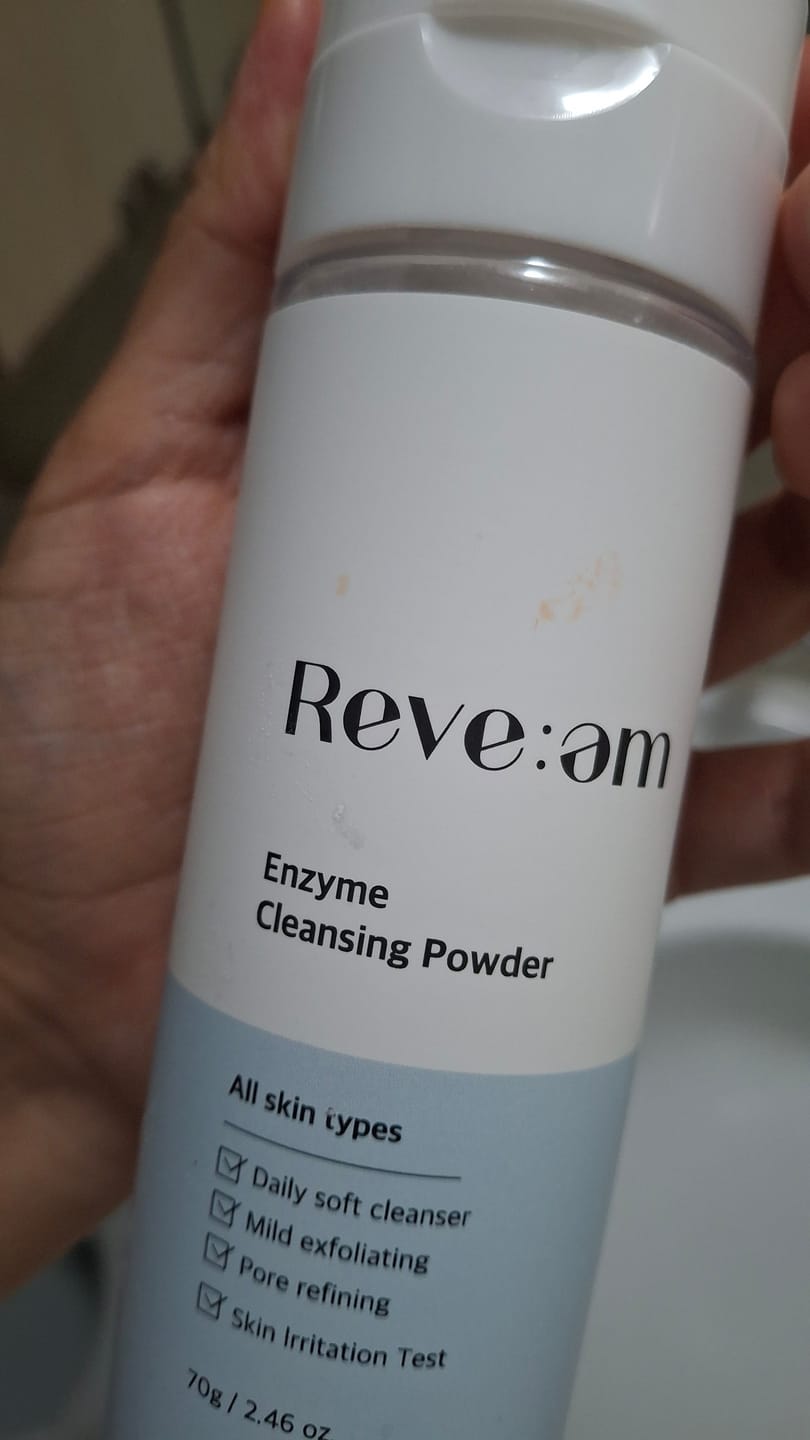 Customer photo review of Reve:am Enzyme Cleansing Powder 70g