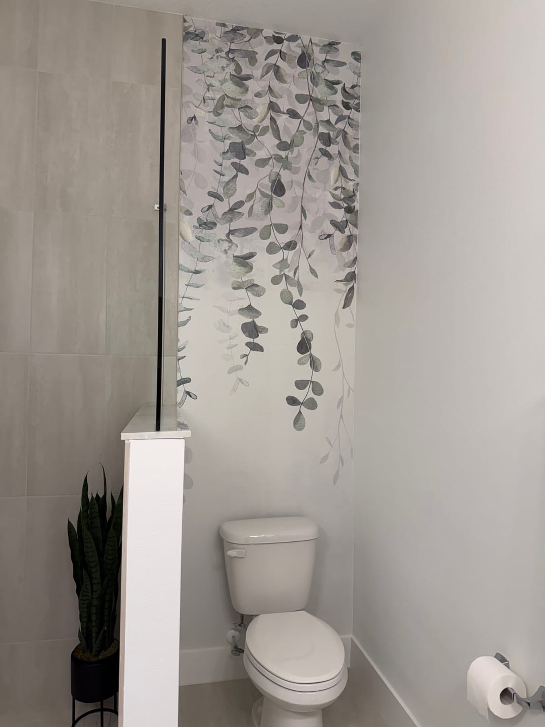 Customer photo review of Joanna - Olive Branches on Texture Wallpaper
