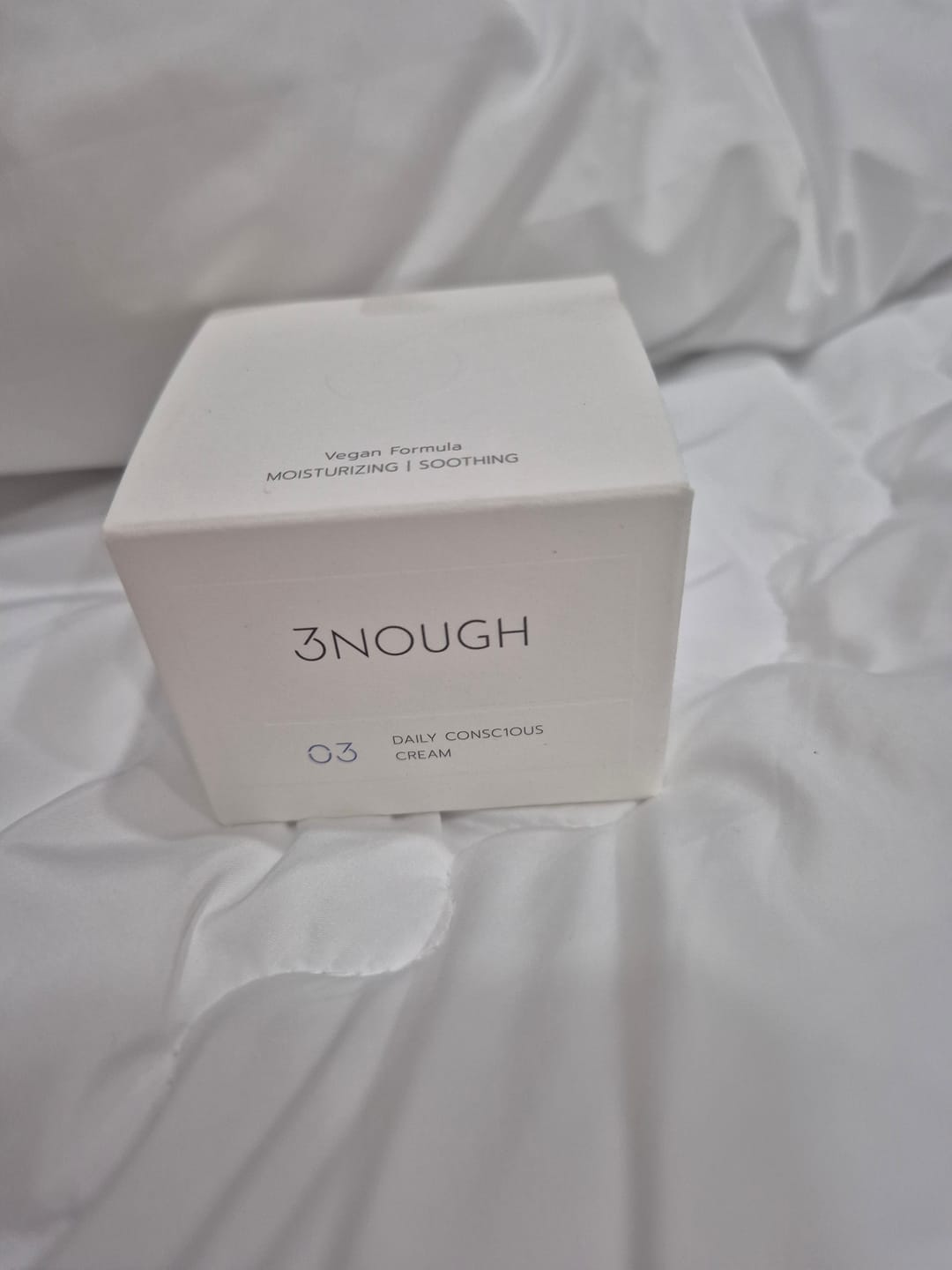 Customer photo review of 3NOUGH Daily Conscious Cream 55ml