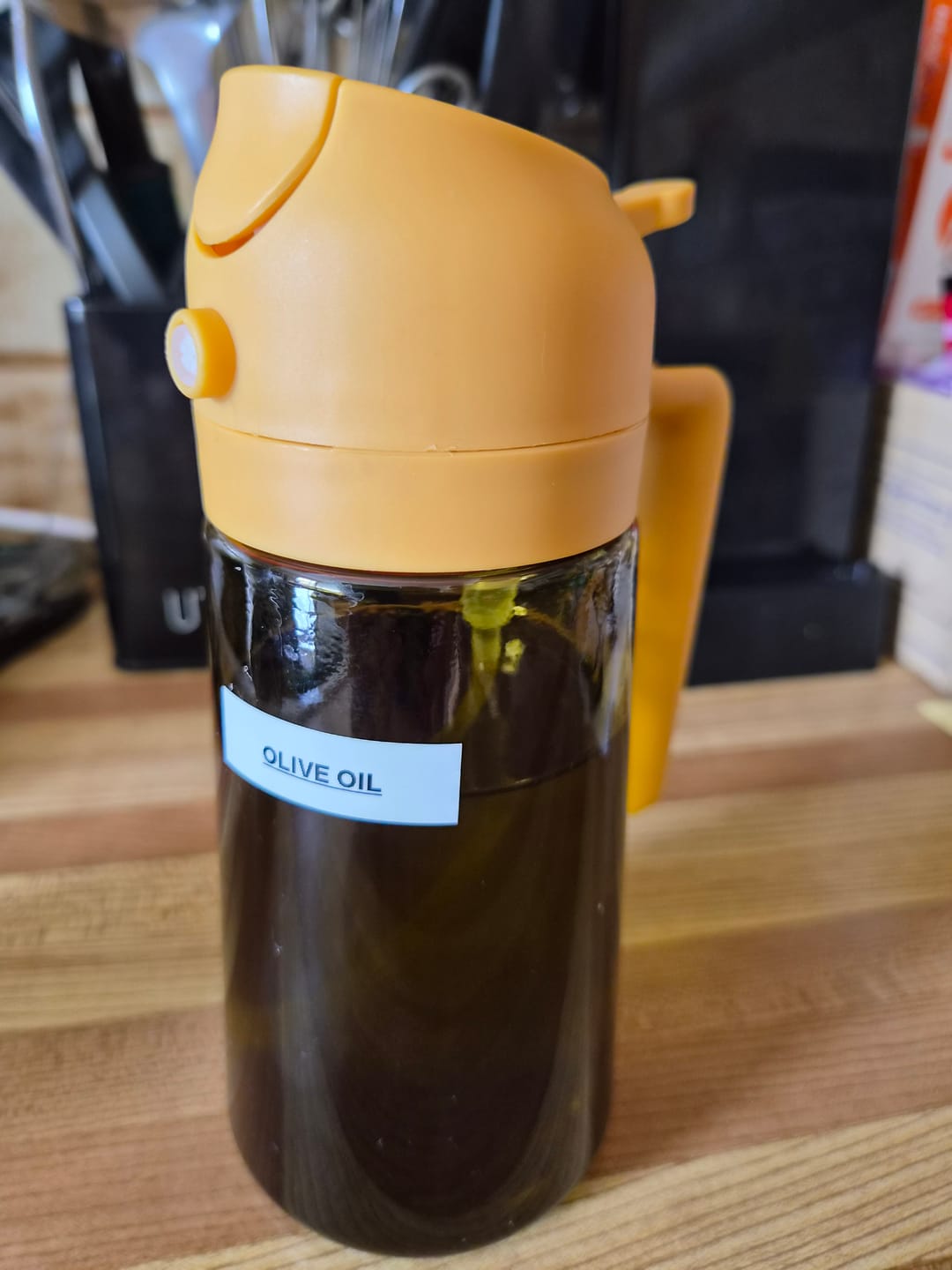 Customer photo review of 2 in 1 Oil Dispenser