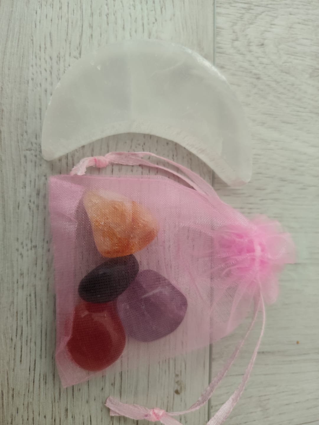 Customer photo review of Kit Minerales de Bolsillo || Energía, Protección y Abundancia