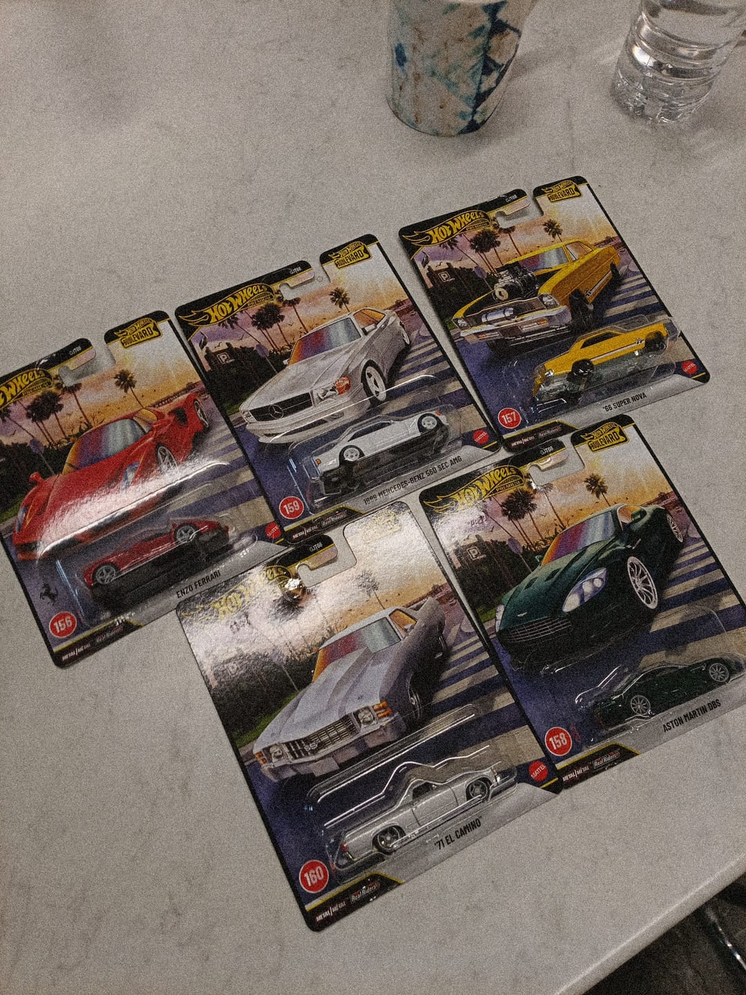 Customer photo review of (PRE-ORDER) Hot Wheels Premium 1:64 Boulevard 2026 Set 1-5