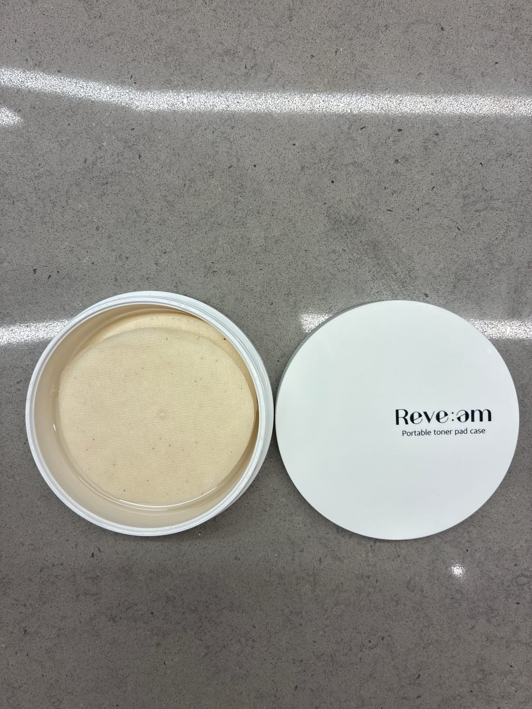 Customer photo review of Reve:am Cicasome Calming Clear Toner Pad 80 Pads