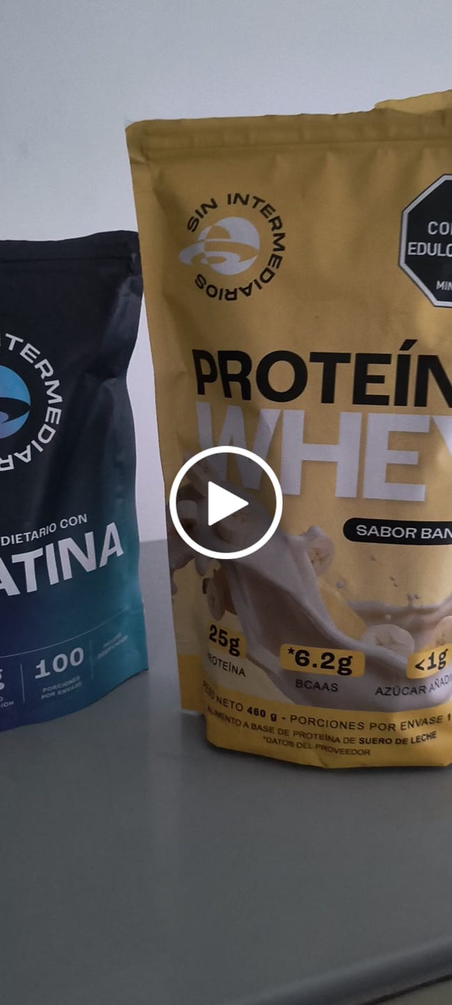 Customer video review of Proteína Whey - Banano