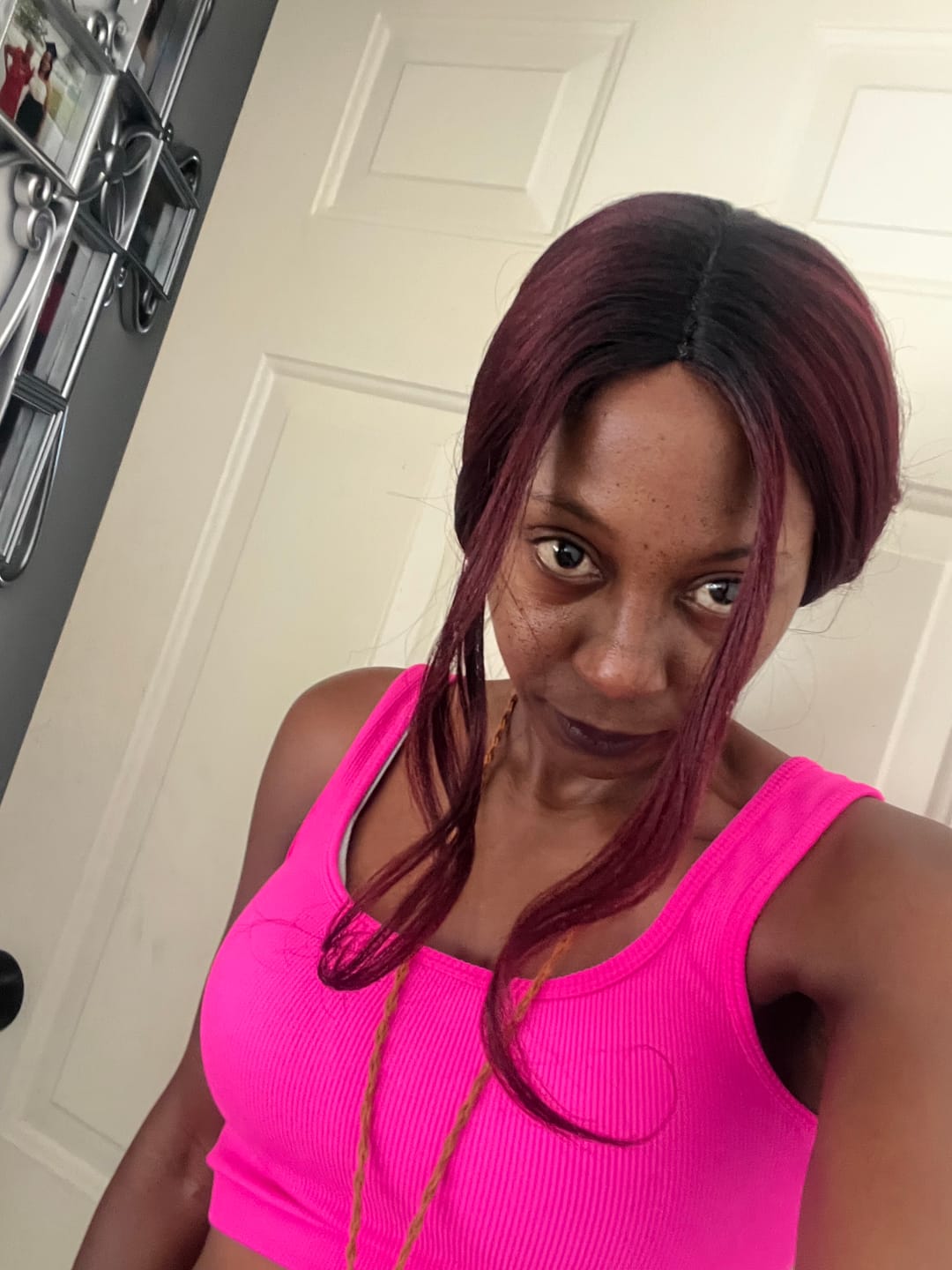 Customer photo review of Outre The Daily Wig Style & Dash 3" Deep Lace Part Wig - DAILY 10