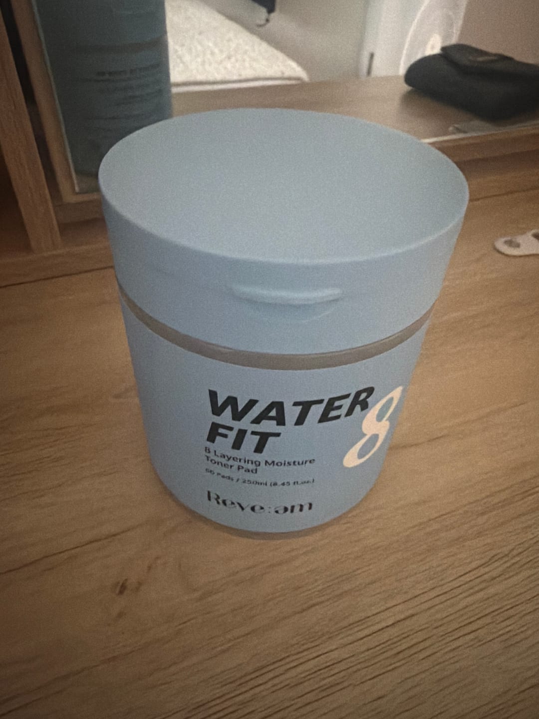 Customer photo review of Reve:am Water-Fit 8-Layer Moisture Pad 60ea