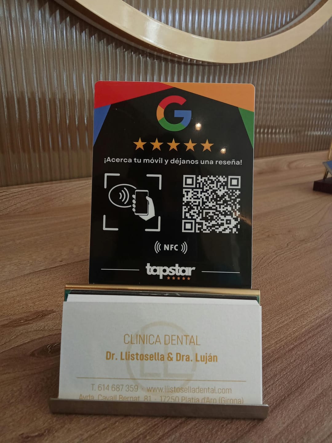 Customer photo review of Expositor Reseñas Google