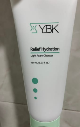Customer photo review of YBK Relief Hydration Light Foam Cleanser 150ml