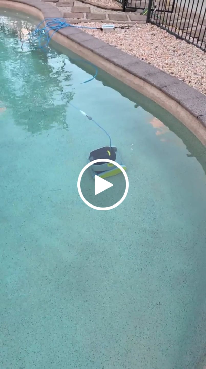 Customer video review of Maytronics Dolphin X25 - Robotic Pool Cleaner